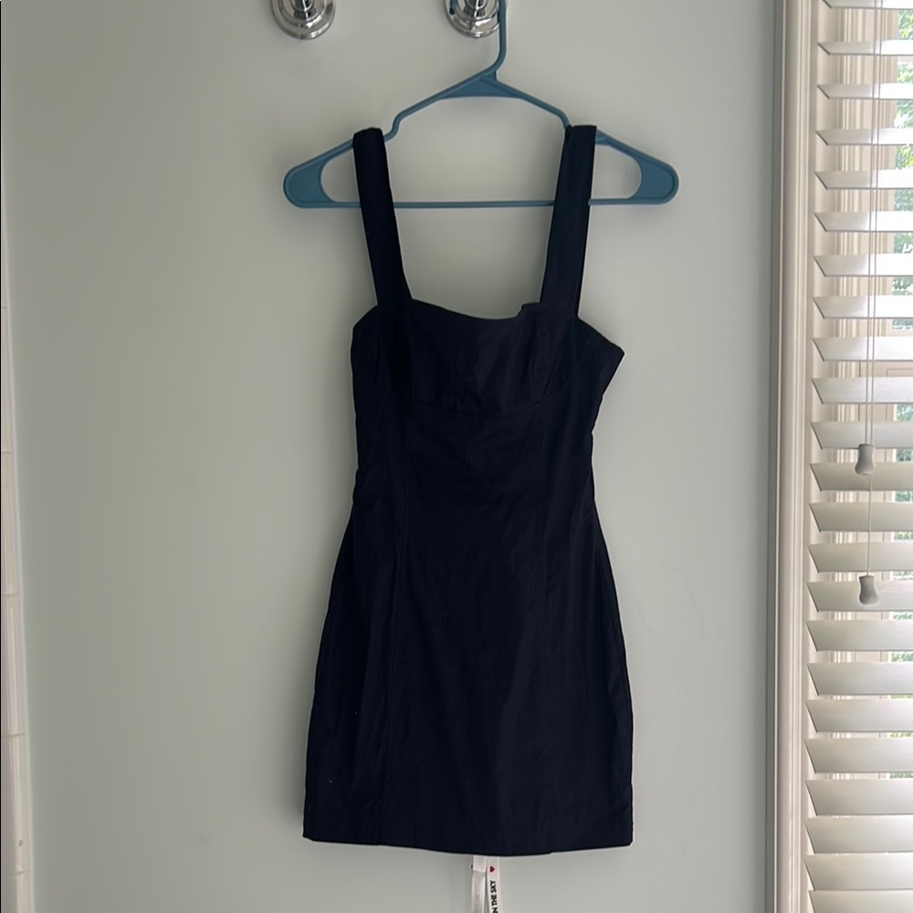 Lucy in the Sky Black Bodycon Mini Dress